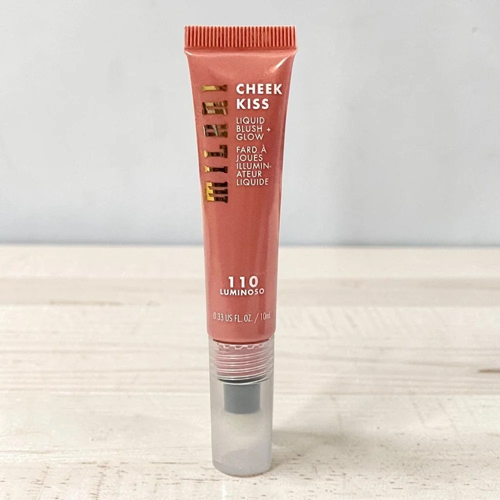 Milani Cheek Kiss Liquid Blush and Glow 110 Luminoso Radiant Peach 10ml